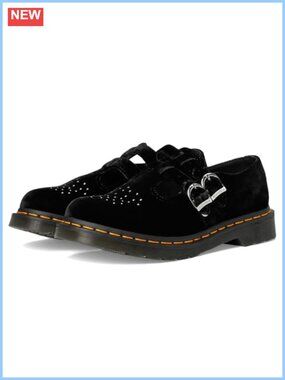 Dr. Martens Vegan 8065 Mary Jane Flat Shoe Man Made Material